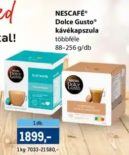Metro NESCAFÉ Dolce Gusto kávékapszula ajánlat