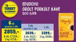 Metro Eduscho örölt pörkölt kávé ajánlat