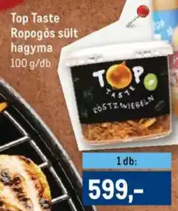 Metro Top Taste Ropogós sült hagyma ajánlat
