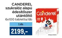 Metro Canderel szukralóz alapú édesítőszer utántöltő ajánlat