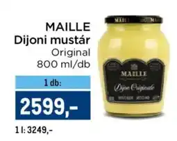 Metro Maille Dijoni mustár ajánlat