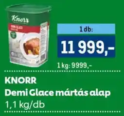 Metro Knorr Demi Glace mártás alap ajánlat
