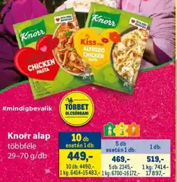 Metro Knorr alap ajánlat