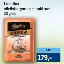 Metro Lucullus vöröshagyma granulátum ajánlat