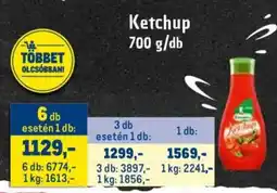 Metro Ketchup ajánlat