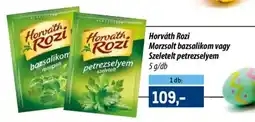 Metro Horváth Rozi Morzsolt bazsalikom vagy Szeletelt petrezselyem ajánlat