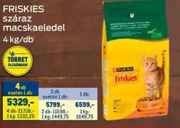 Metro Friskies száraz macskaeledel ajánlat