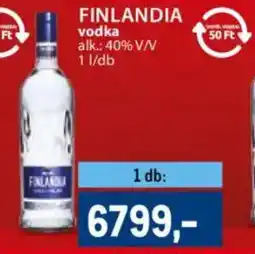 Metro Finlandia vodka ajánlat