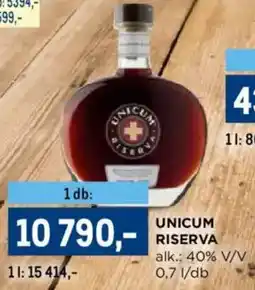 Metro Unicum Riserva ajánlat