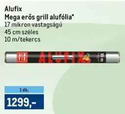 Metro Alufix Mega erős grill alufólia ajánlat