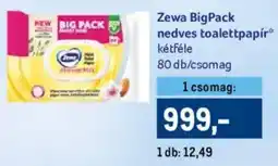 Metro Zewa BigPack nedves toalettpapír ajánlat