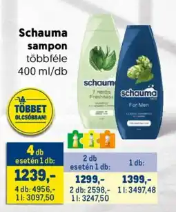 Metro Schauma sampon ajánlat