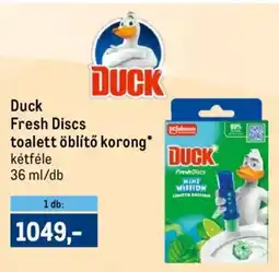 Metro Duck Fresh Discs toalett öblítő korong ajánlat
