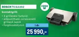 Metro Bosch kontaktgrill TCG3302 ajánlat