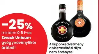Zwack Unicum gyógynövénylikőr