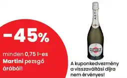 Spar Martini pezsgő ajánlat