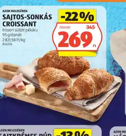 ALDI SAJTOS-SONKÁS CROISSANT ajánlat
