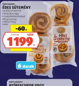 ALDI FINEST BAKERY ÉDES SÜTEMÉNY ajánlat