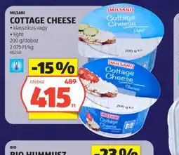 ALDI MILSANI COTTAGE CHEESE ajánlat