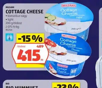 MILSANI COTTAGE CHEESE