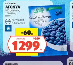 ALDI ALL SEASONS ÁFONYA ajánlat