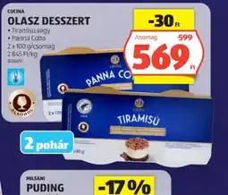 ALDI CUCINA OLASZ DESSZERT ajánlat