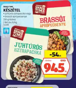 ALDI SNACK TIME KÉSZÉTEL ajánlat