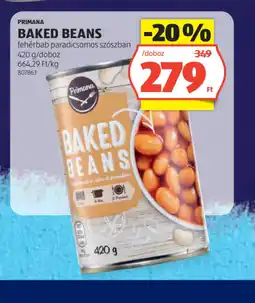 ALDI PRIMANA BAKED BEANS ajánlat