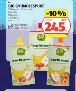 ALDI BIO GYÜMÖLCSPÜRÉ ajánlat