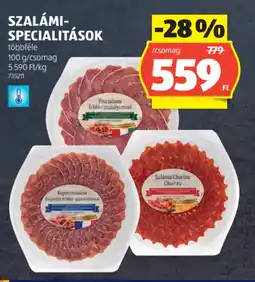 ALDI SZALÁMI-SPECIALITÁSOK ajánlat