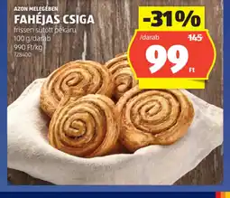 ALDI FAHÉJAS CSIGA ajánlat