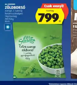 ALDI ALL SEASONS ZÖLDBORS ajánlat