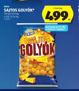 ALDI BERSI SAJTOS GOLYK ajánlat