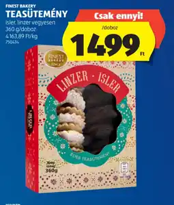 ALDI FINEST BAKERY TEASÜTEMÉNY ajánlat