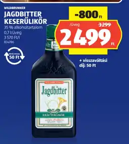 ALDI WILDBRUNNER JAGDBITTER KESERŰLIKŐR ajánlat