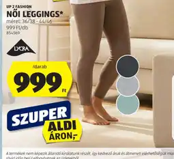 ALDI UP Z FASHION NŐI LEGGINGS ajánlat