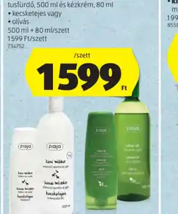 ALDI ZIAJA TUSFÜRDŐ- ÉS KÉZKRÉM-SZETT ajánlat