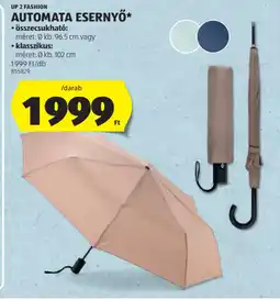 ALDI UP 2 FASHION AUTOMATA ESERNYŐ ajánlat