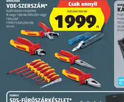 ALDI WORKZONE VDE-SZERSZÁM ajánlat
