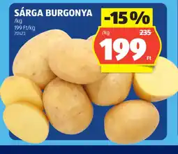 ALDI SÁRGA BURGONYA ajánlat