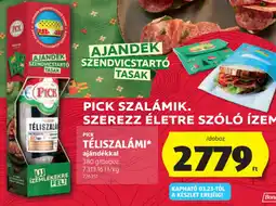 ALDI PICK TÉLISZALÁMI ajánlat