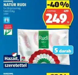 ALDI KOKÁRDÁS NATÚR RUDI ajánlat