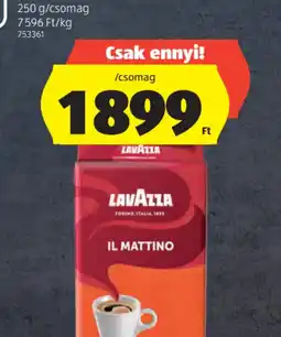 ALDI LAVAZZA IL MATTINO őrölt kávé ajánlat