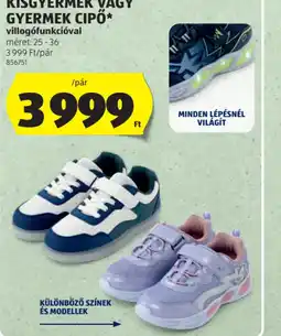 ALDI LILY 10 DAN GYERMEK CIPŐ ajánlat