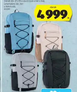 ALDI ADVENTURIDGE TÚRAHÁTIZSÁK ajánlat