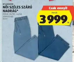 ALDI Női széles szárú nadrág ajánlat