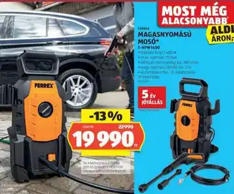 FERREX Magasnyomású Mosó