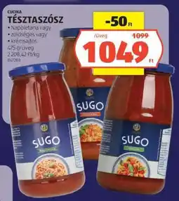 ALDI Cucina Tésztaszósz ajánlat
