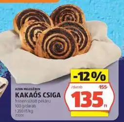ALDI Kakaós csiga ajánlat