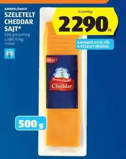 ALDI Ammerländer Szeletelt Cheddar Sajt ajánlat
